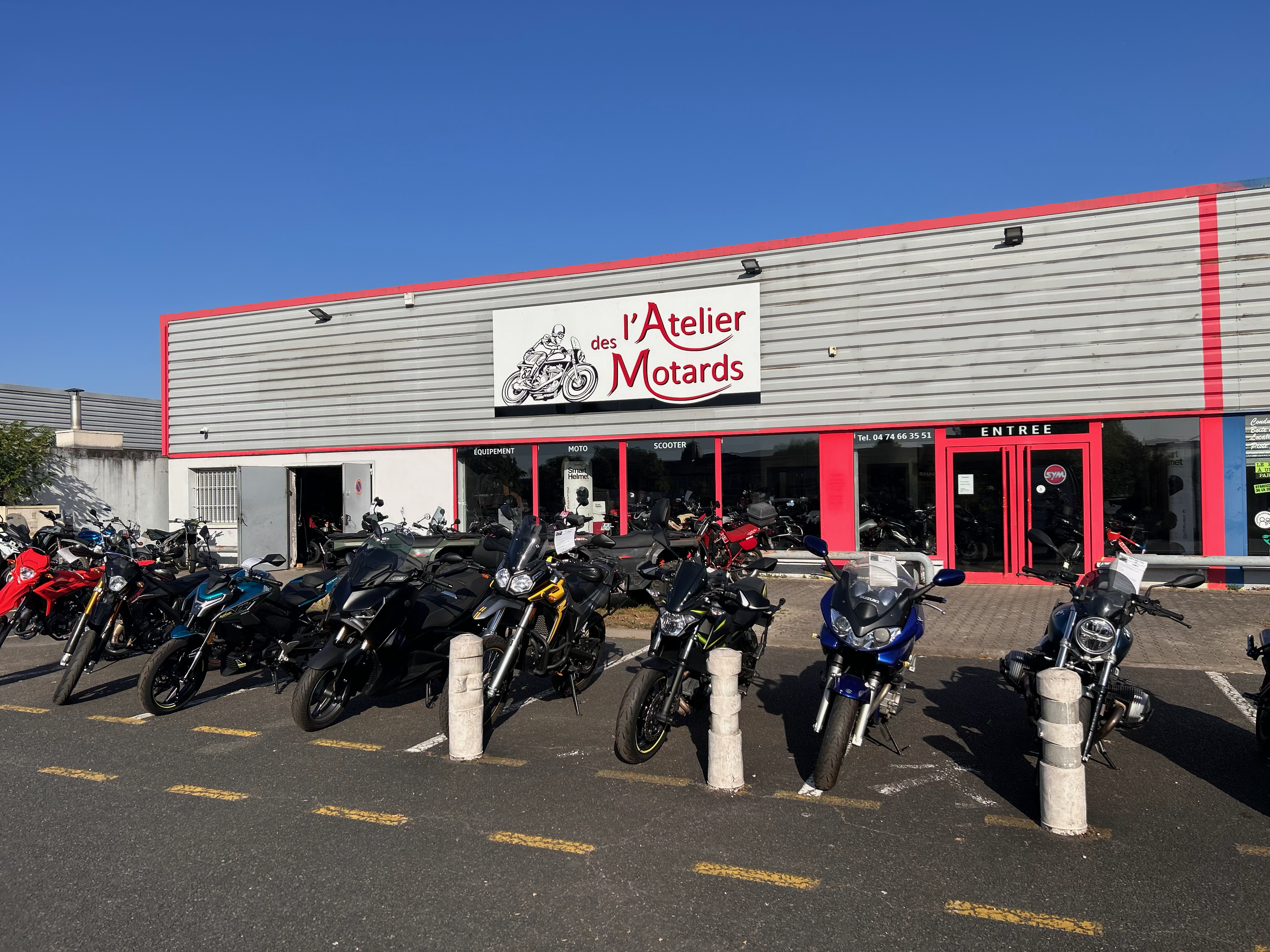 Atelier moto de L'Atelier des Motards à Belleville-en-Beaujolais