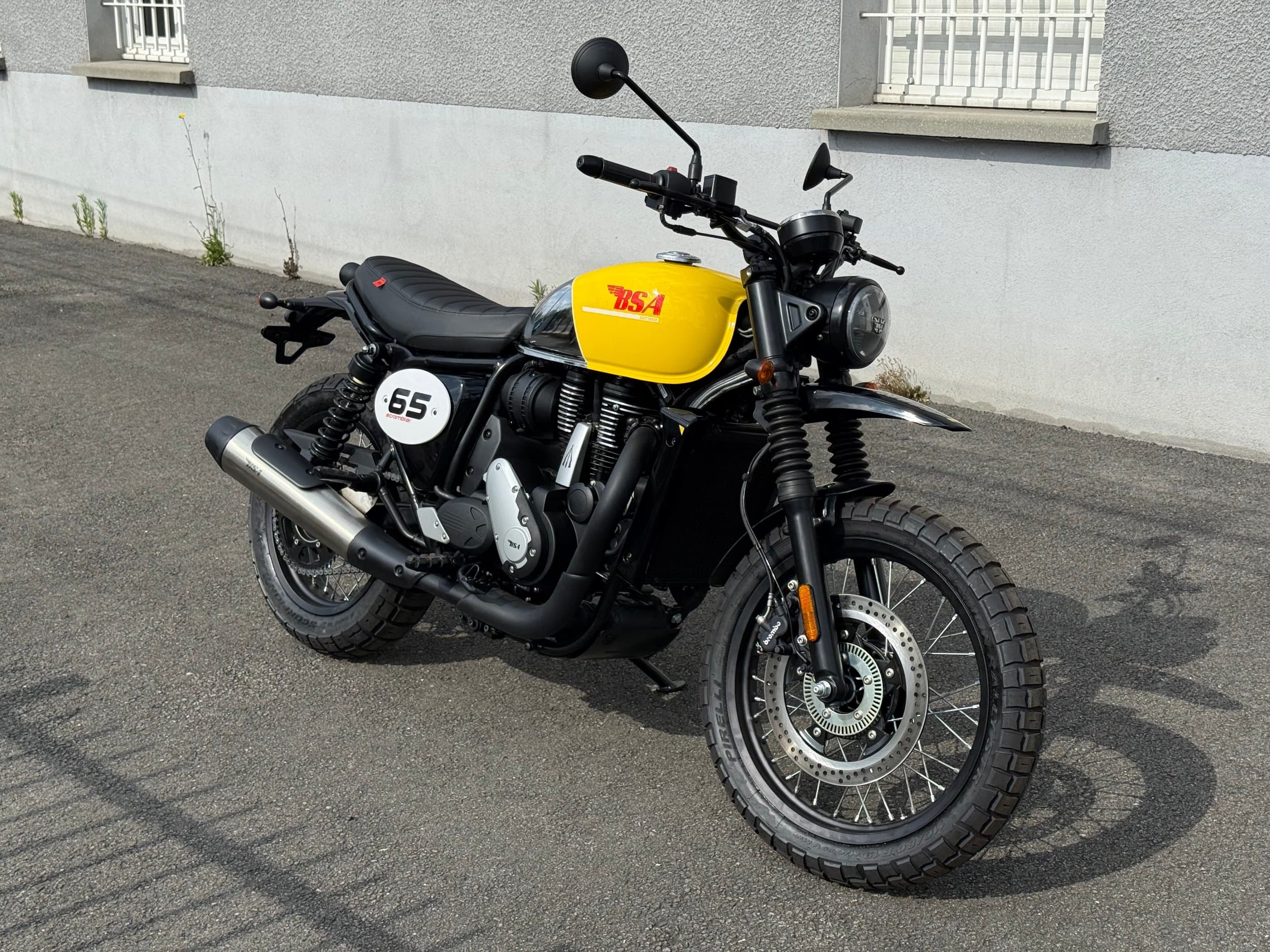 BSA Scrambler 650 2026 neuve — L'Atelier des Motards, Villefranche