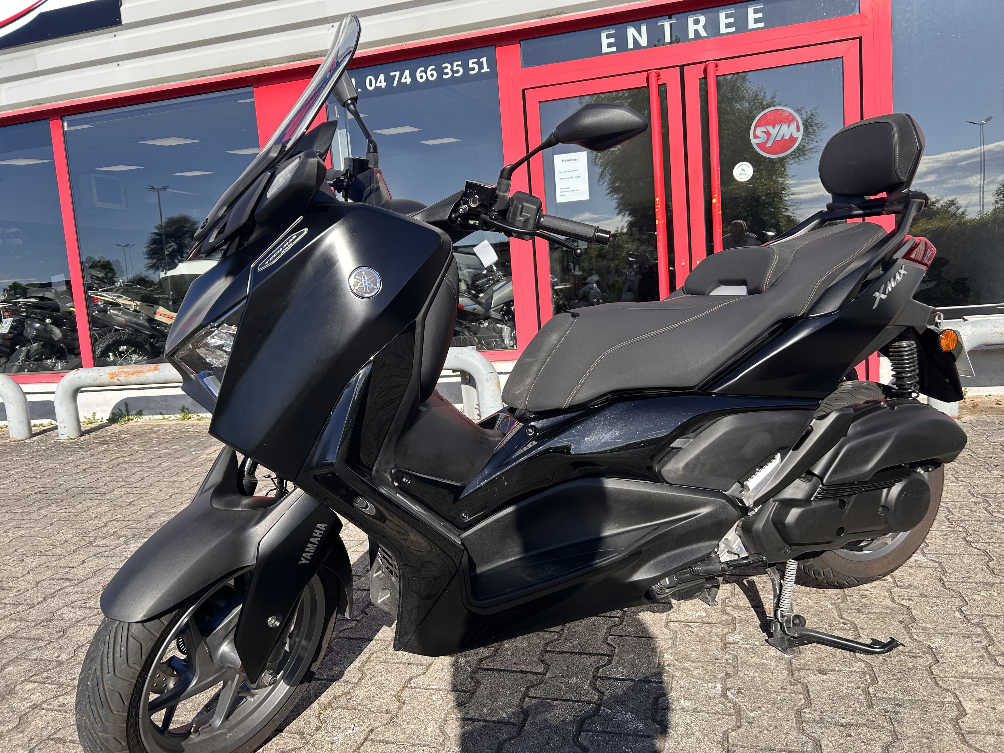 Yamaha 😉 yamaha-125 tech max x max -tres bon état - garantie - faible km 4163 kms 😉 2026 d'occasion — L'Atelier des Motards, Belleville-en-Beaujolais — vue 2