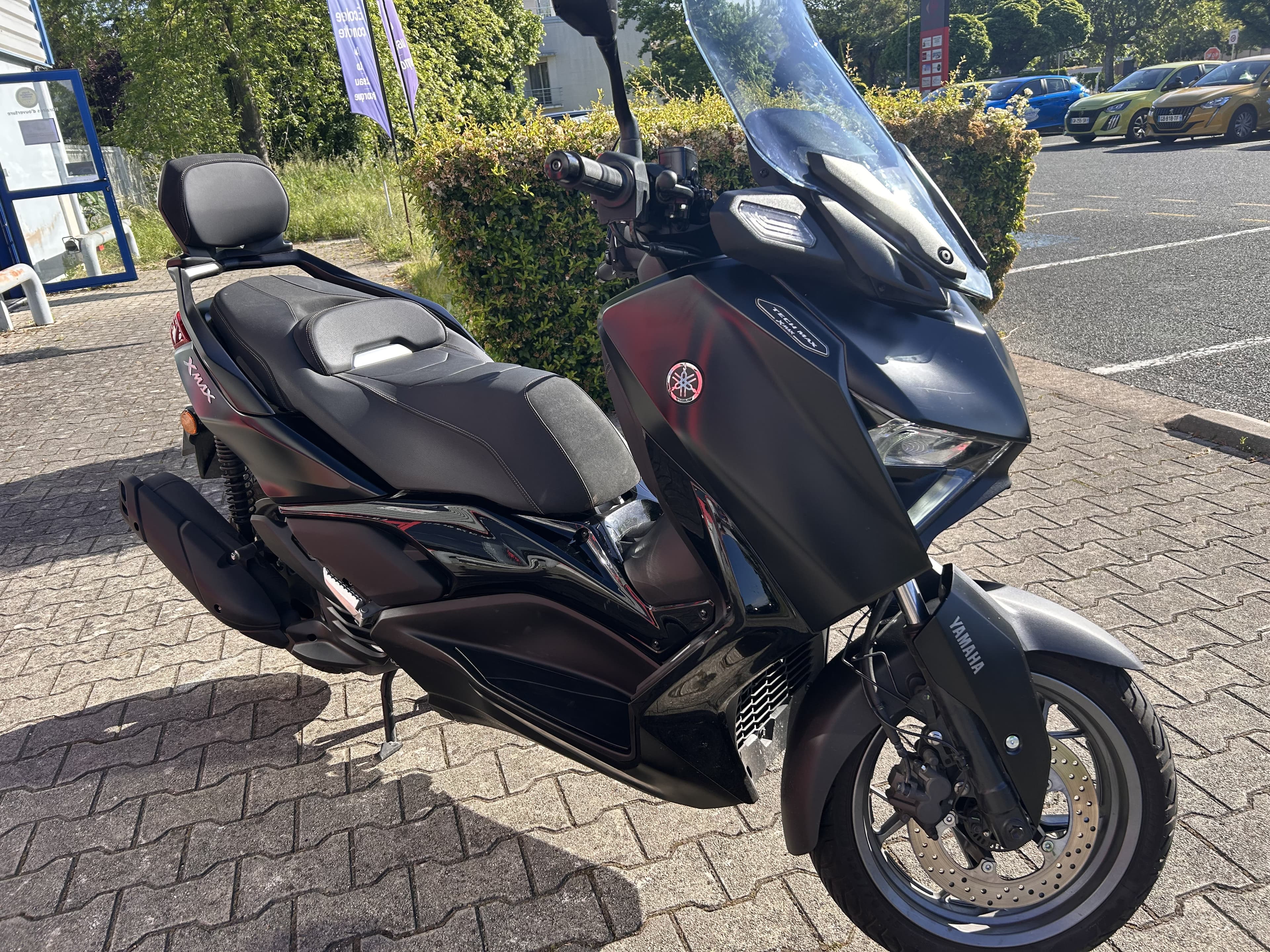 Yamaha 😉 yamaha-125 tech max x max -tres bon état - garantie - faible km 4163 kms 😉 2026 d'occasion — L'Atelier des Motards, Belleville-en-Beaujolais — vue 4