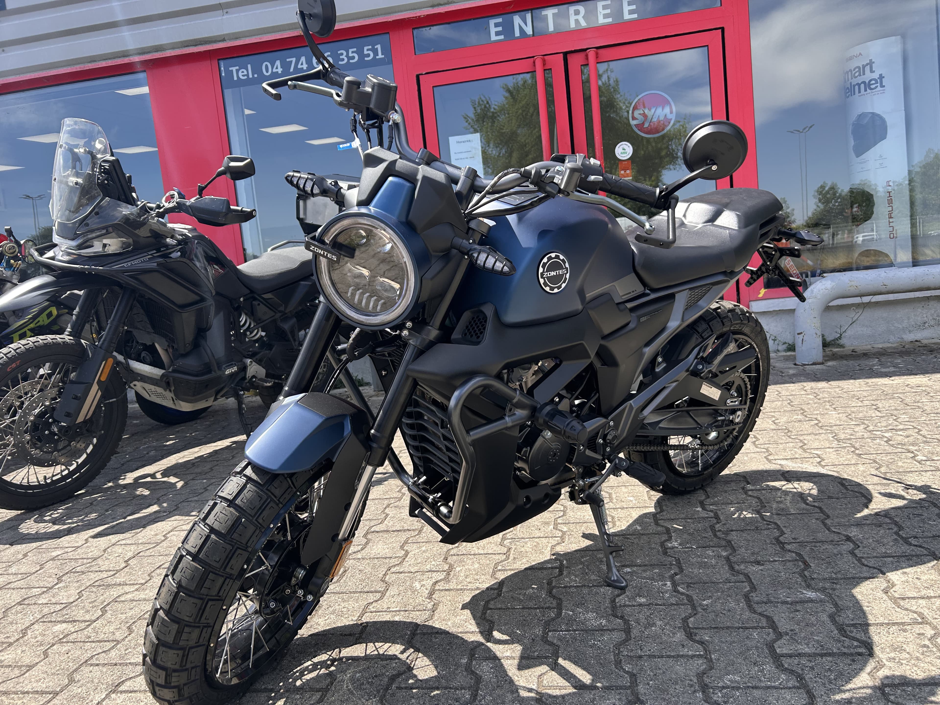 Zontes 😉 ZONTES 125 SCRAMBLER – OFFRE EXCEPTIONNELLE À 2 999 € 😉 2026 neuve — L'Atelier des Motards, Belleville-en-Beaujolais — vue 2