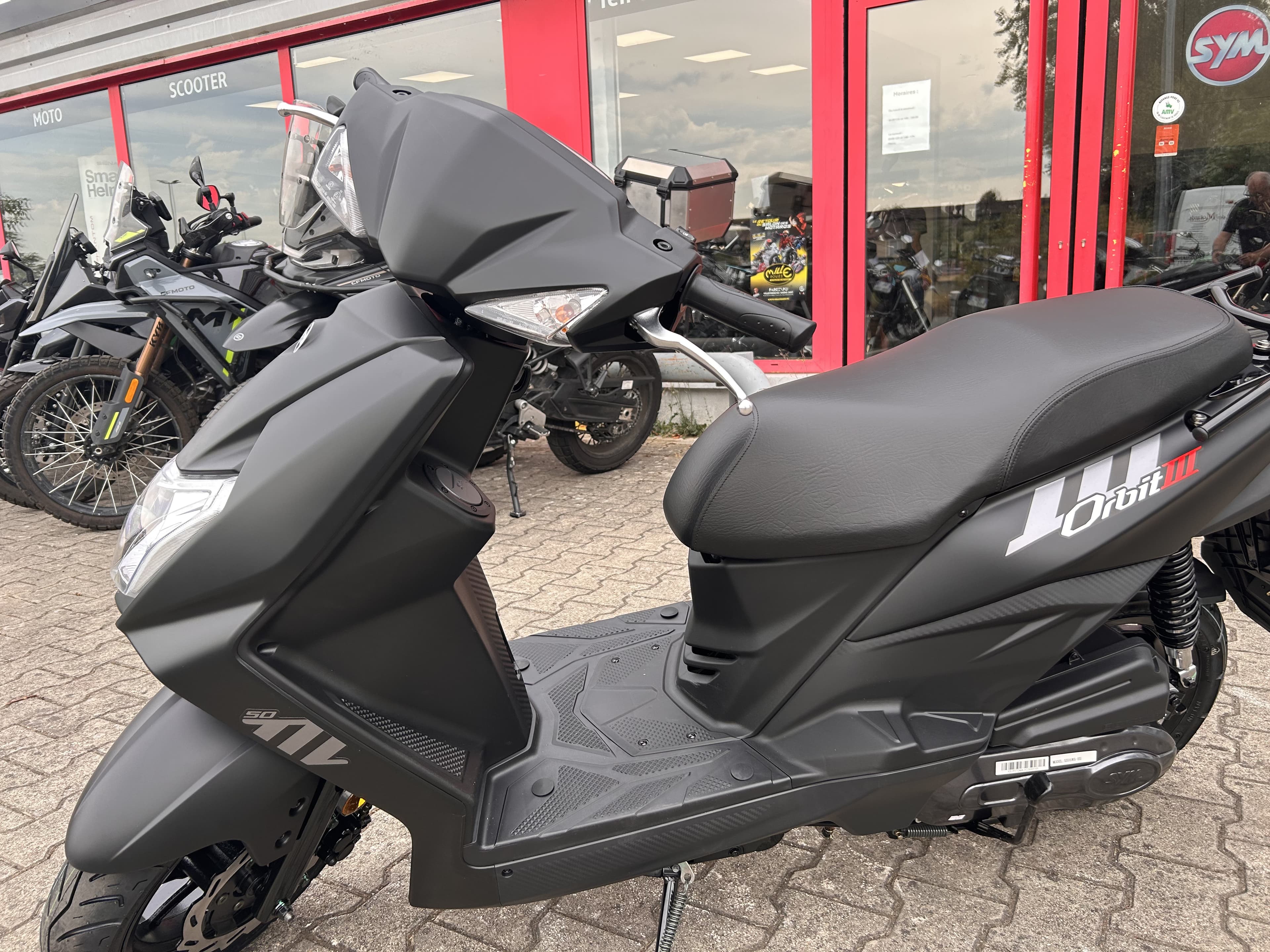 SYM đ ORBIT III 2026 â NEUF â GARANTIE 3 ANS â 1 KM đ 2026 neuve â L'Atelier des Motards, Belleville-en-Beaujolais â vue 2