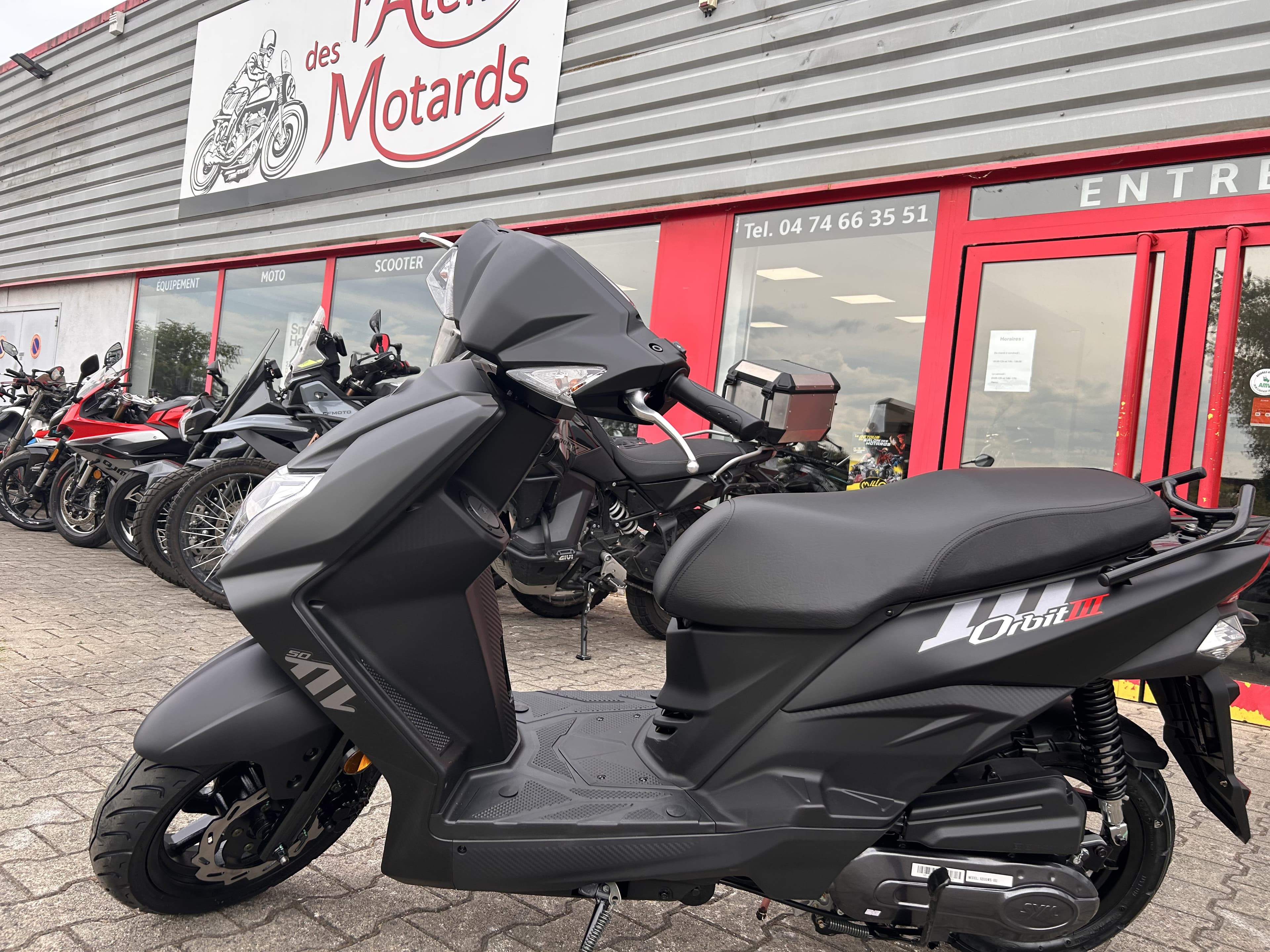 SYM 😉 ORBIT III 2026 – NEUF – GARANTIE 3 ANS – 1 KM 😉 2026 neuve — L'Atelier des Motards, Villefranche