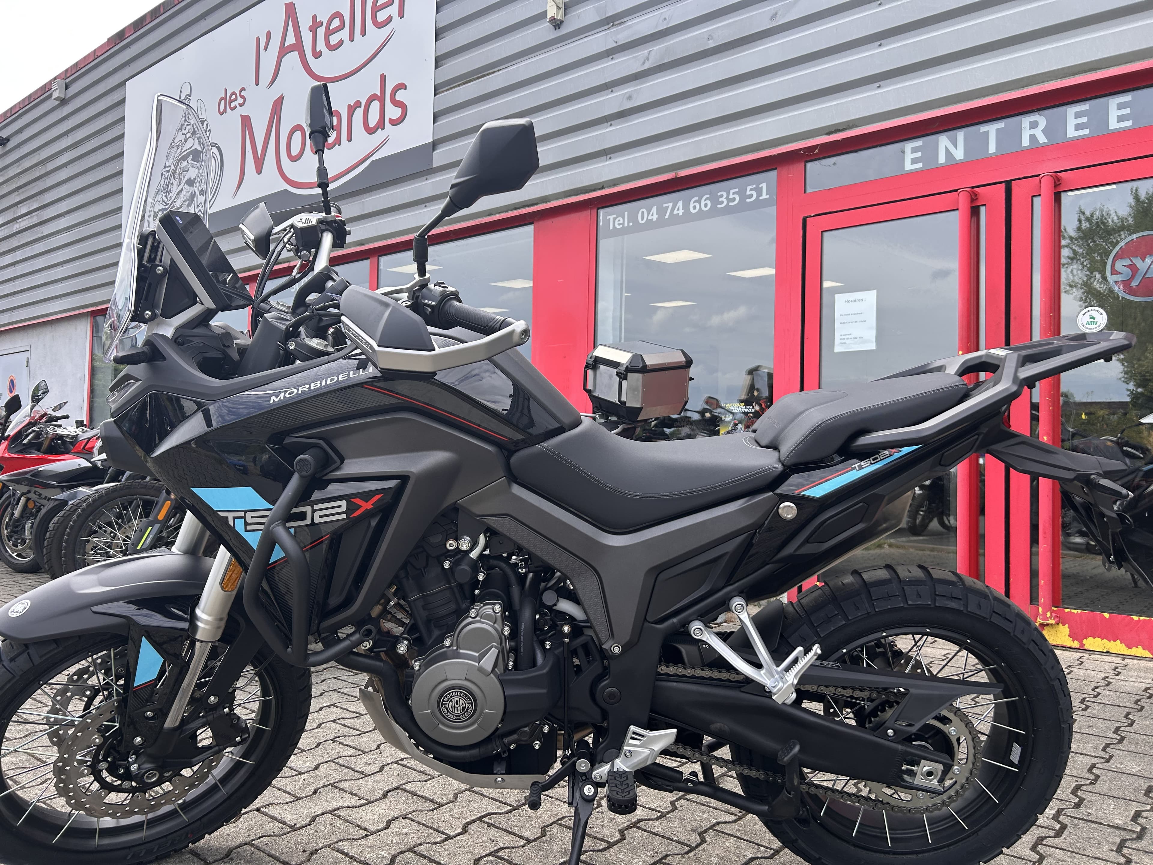 Morbidelli # MORBIDELLI T502X A2 – NEUVE – GARANTIE CONSTRUCTEUR 24 MOIS – 5 999 € 😉 2026 neuve — L'Atelier des Motards, Villefranche
