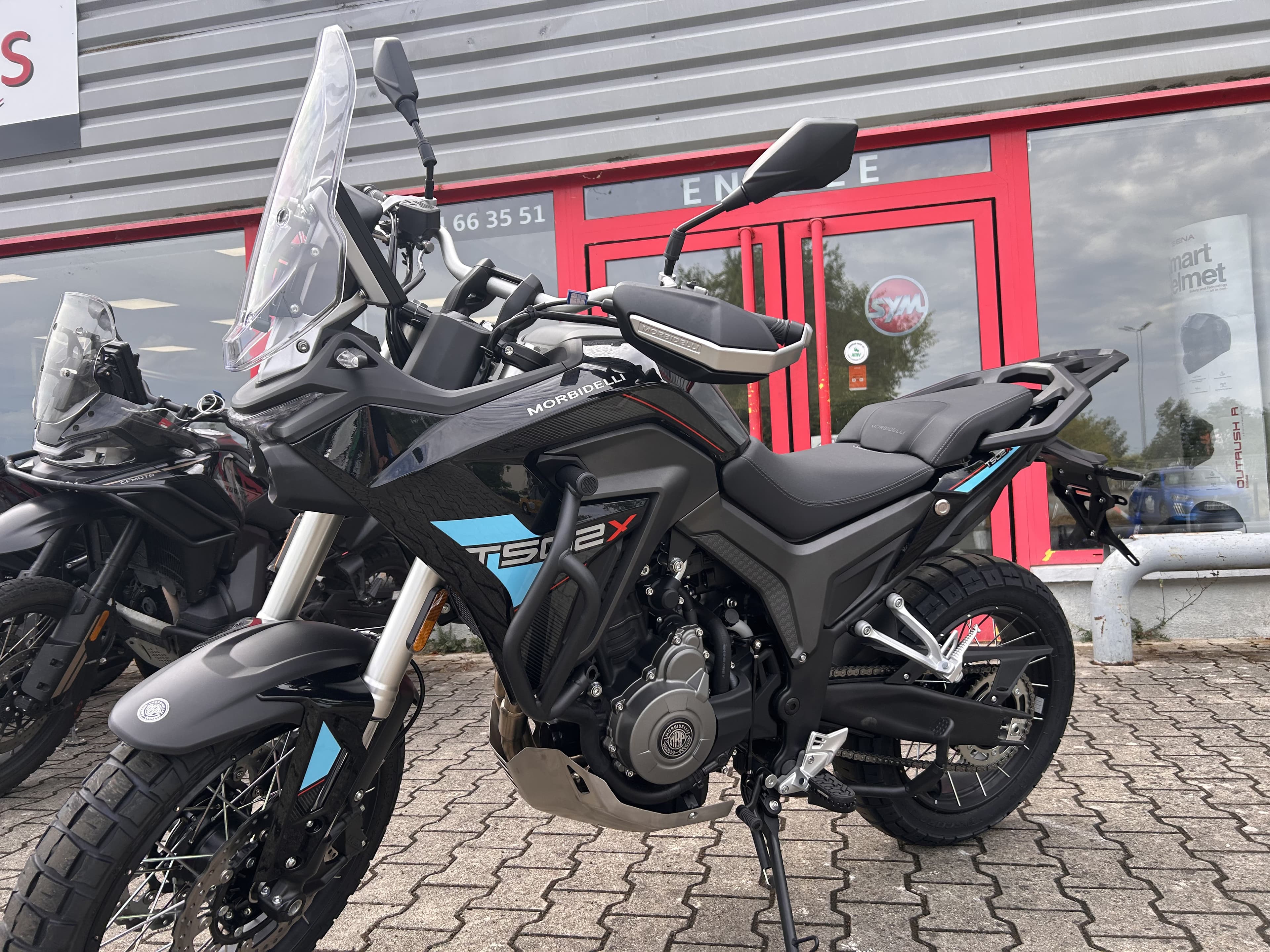 Morbidelli # MORBIDELLI T502X A2 – NEUVE – GARANTIE CONSTRUCTEUR 24 MOIS – 5 999 € 😉 2026 neuve — L'Atelier des Motards, Belleville-en-Beaujolais — vue 2