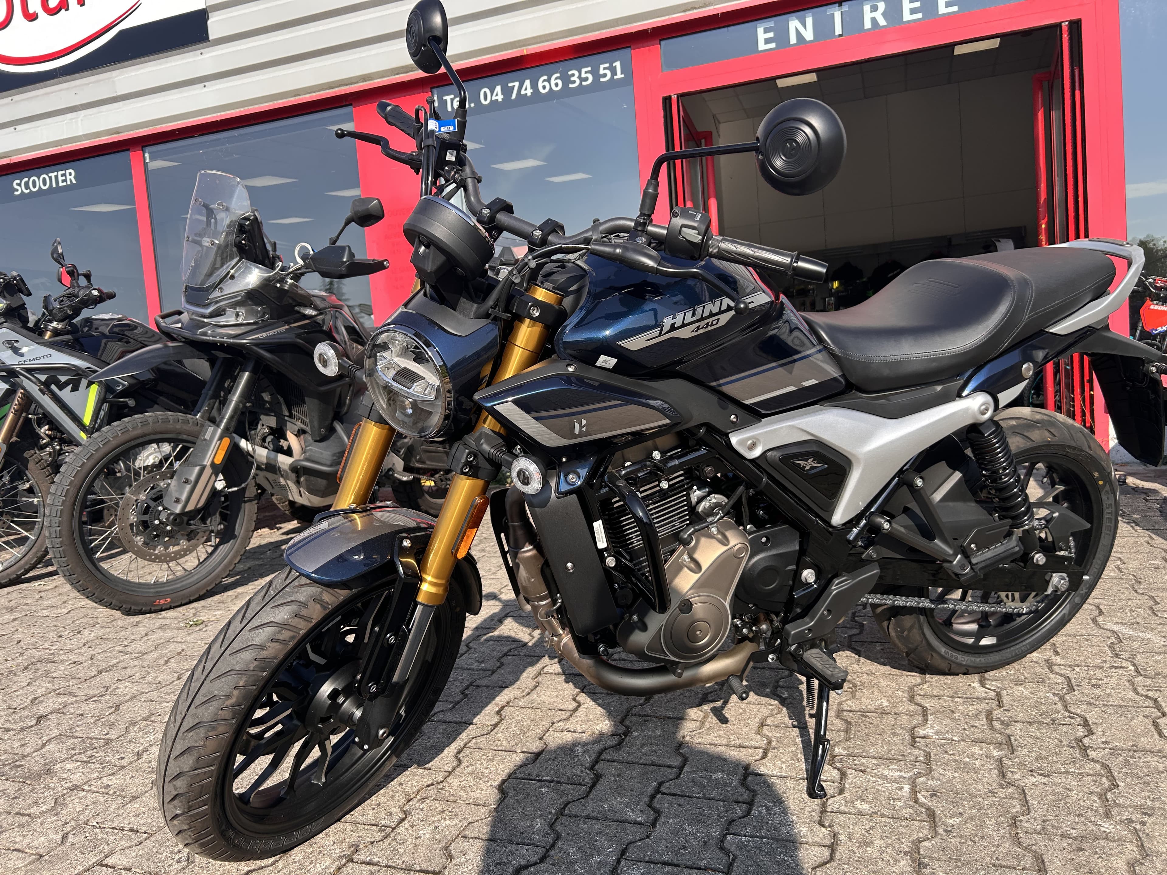 Hero 😉 **HERO HUNK 440 – NEUVE 2026 – 1 KM – GARANTIE CONSTRUCTEUR** 😉 2026 neuve — L'Atelier des Motards, Belleville-en-Beaujolais — vue 2