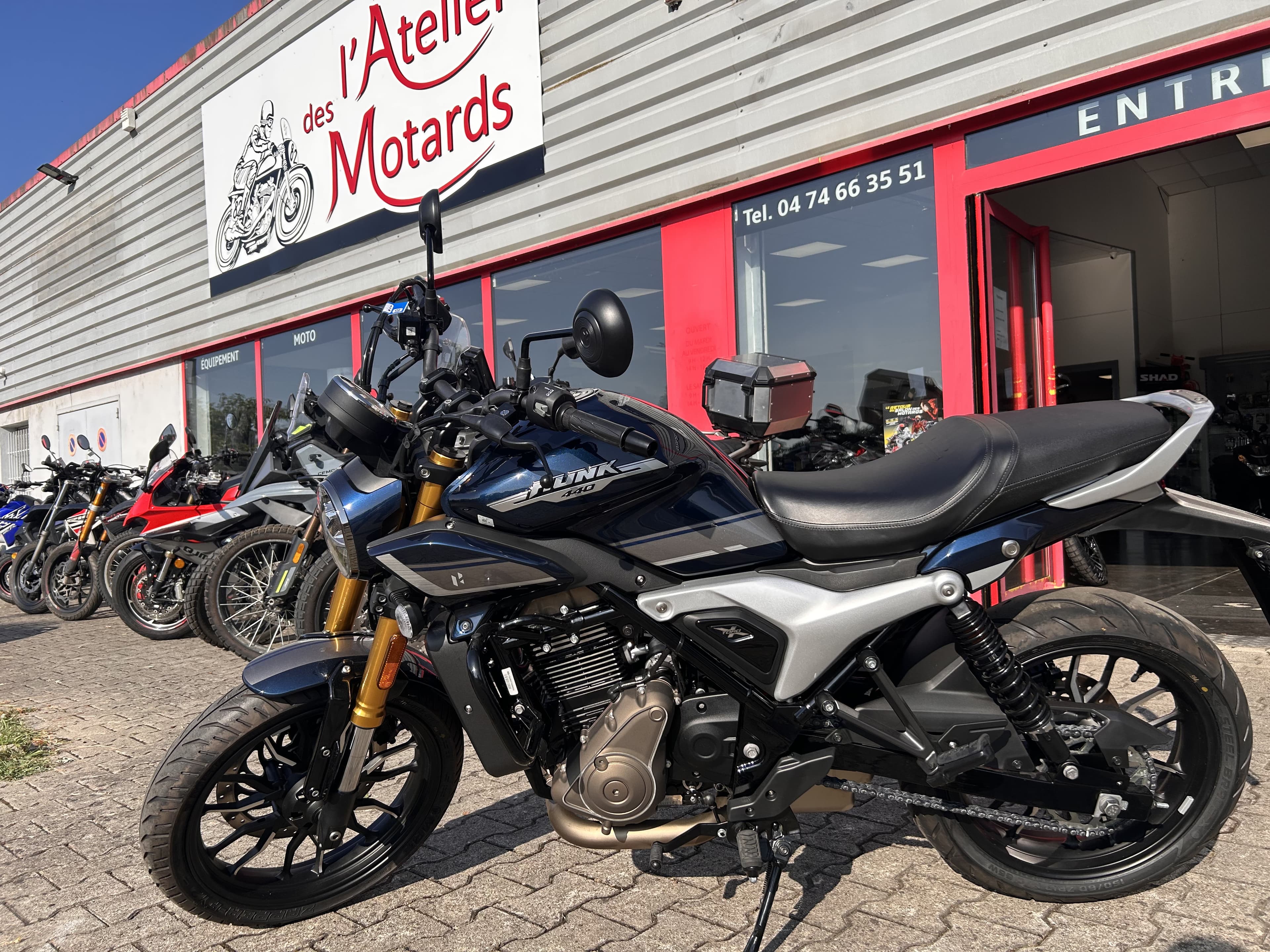Hero 😉 **HERO HUNK 440 – NEUVE 2026 – 1 KM – GARANTIE CONSTRUCTEUR** 😉 2026 neuve — L'Atelier des Motards, Villefranche