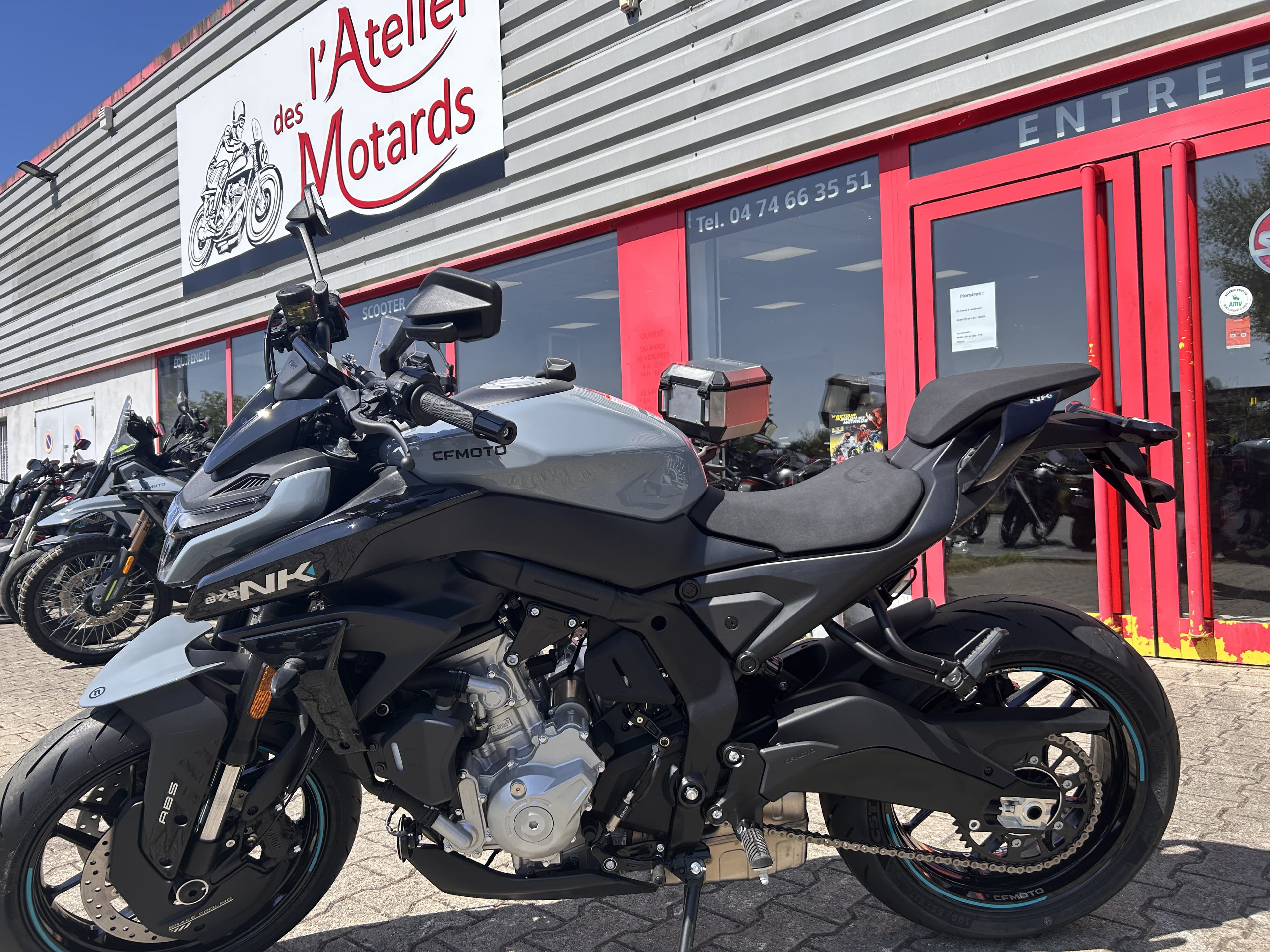 CFMOTO 😉 CFMOTO NK 675 – Comme neuve, seulement 275 km, garantie constructeur 😉 2026 d'occasion — L'Atelier des Motards, Villefranche