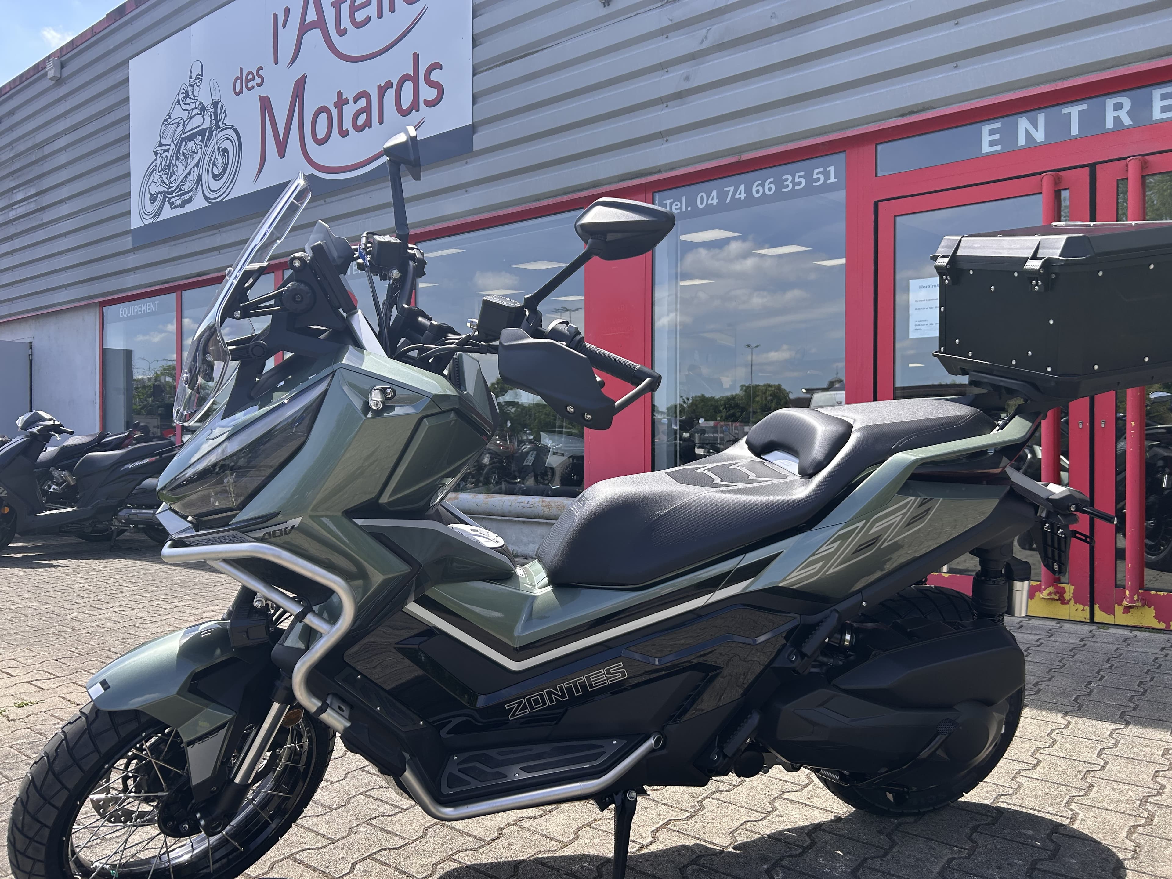 Zontes 😉 zontes-368 g etc enduro – garantie - faible km 1 kms 😉 5 899 € 2026 neuve — L'Atelier des Motards, Villefranche
