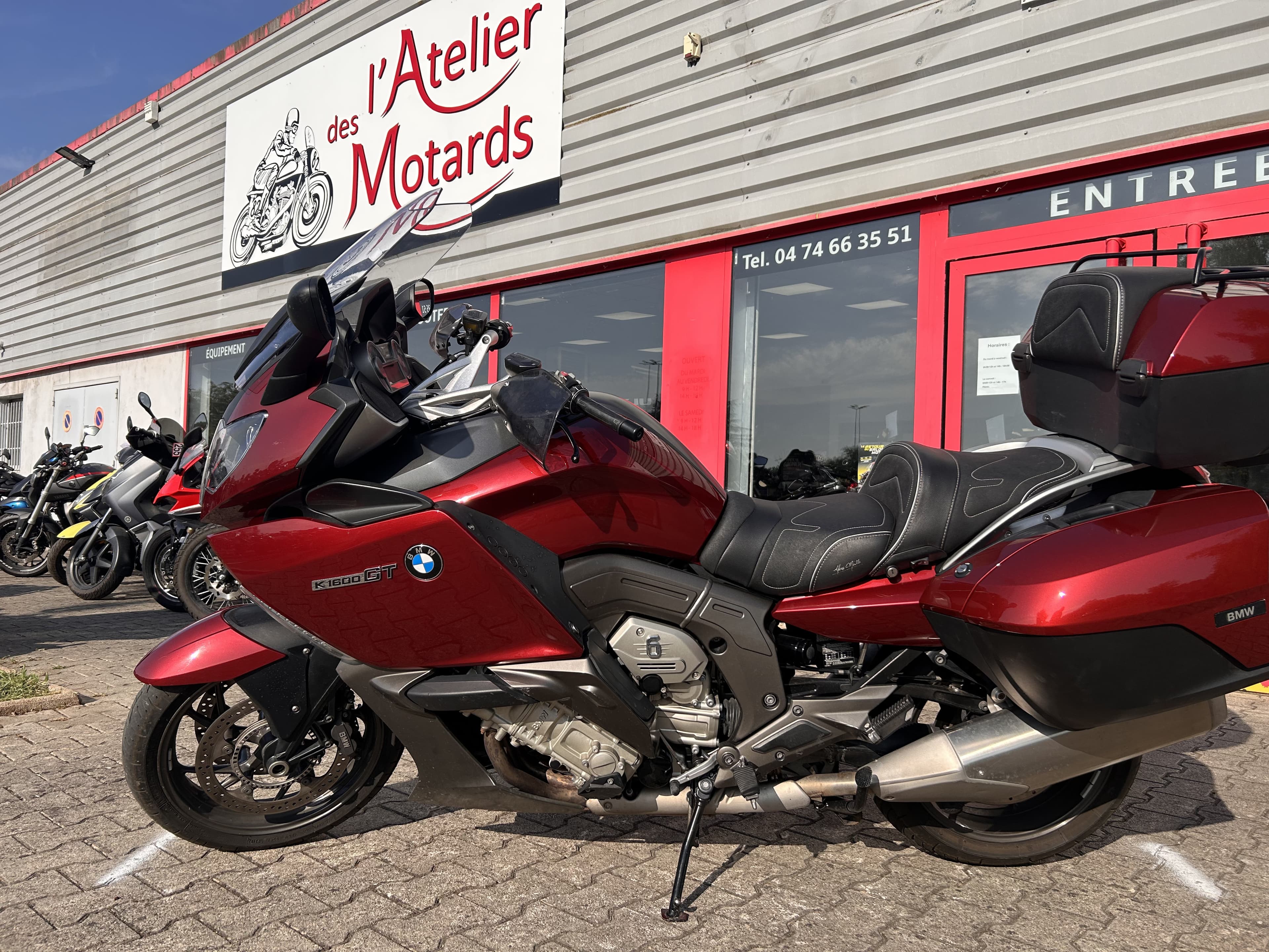 BMW 😉 BMW K 1600 GT – 2012 – Excellent état – Entretien à jour 😉 2012 d'occasion — L'Atelier des Motards, Belleville-en-Beaujolais