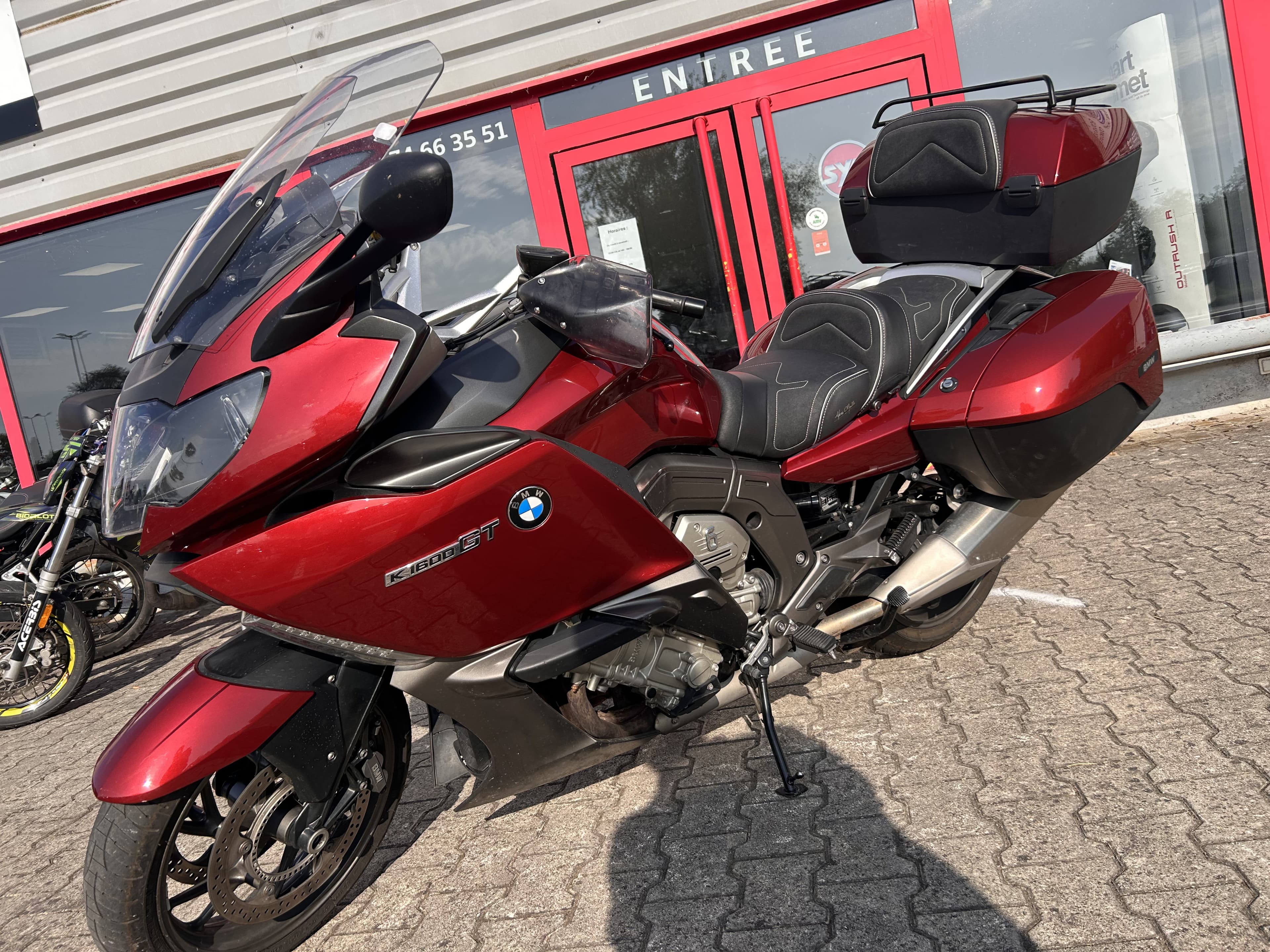 BMW 😉 BMW K 1600 GT – 2012 – Excellent état – Entretien à jour 😉 2012 d'occasion — L'Atelier des Motards, Belleville-en-Beaujolais — vue 2
