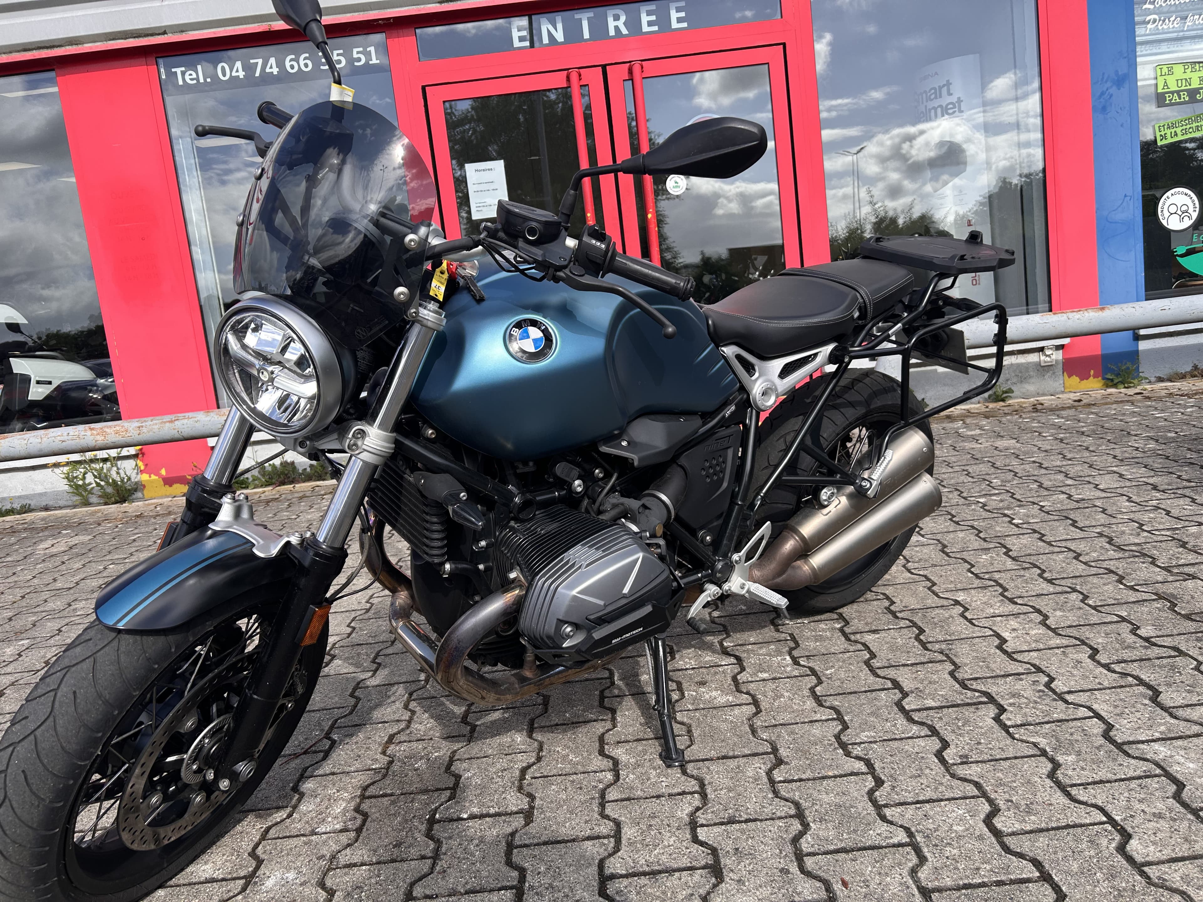 BMW 😉 bmw - r nine t pure – tres bon état -garantie - faible km 16 611 kms😉 8 990 € 2021 d'occasion — L'Atelier des Motards, Belleville-en-Beaujolais — vue 2