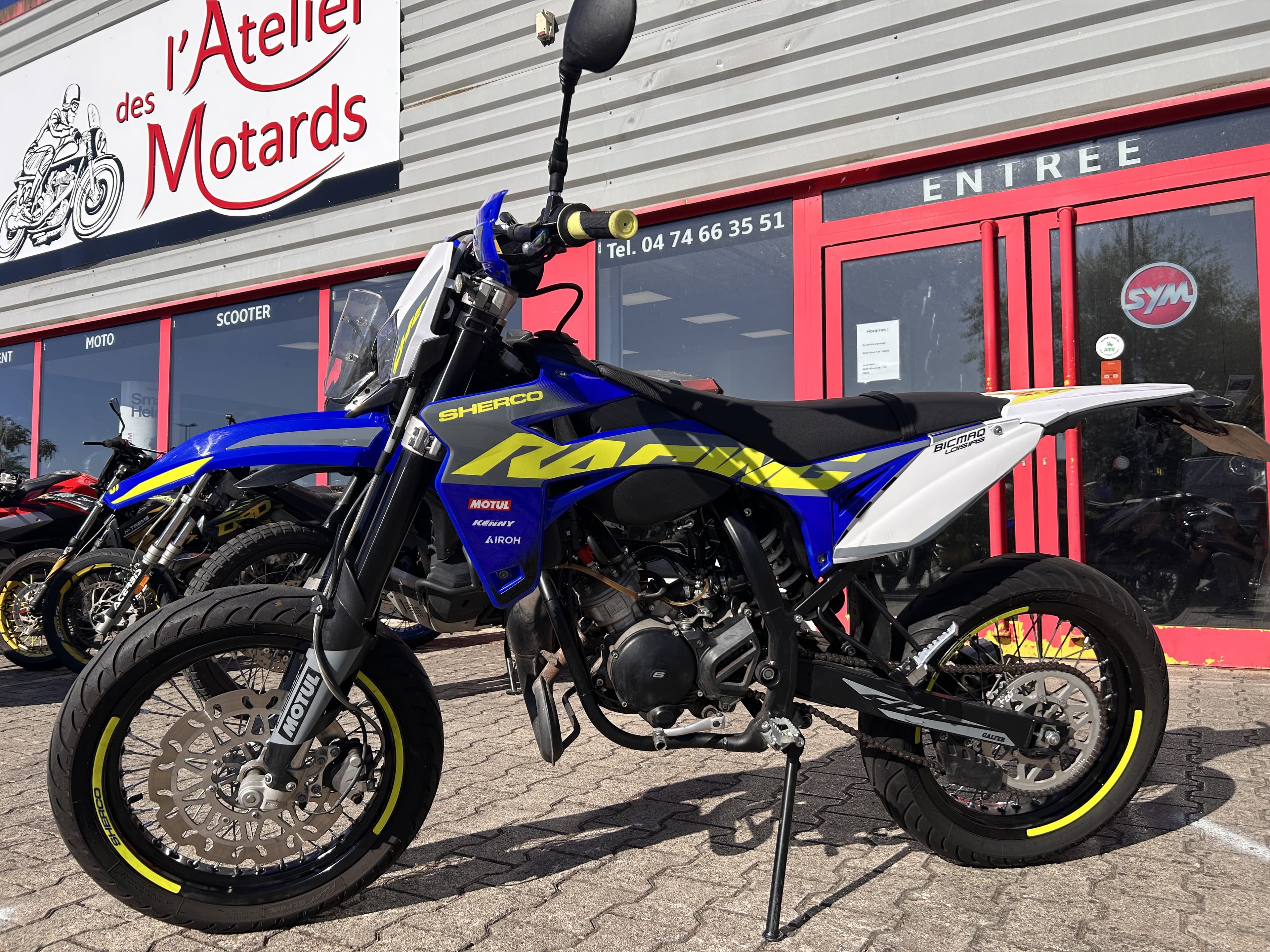 Sherco 😉 sherco 50 sm factory rs – fourche inversée – garantie 3 mois 😉 2023 d'occasion — L'Atelier des Motards, Belleville-en-Beaujolais