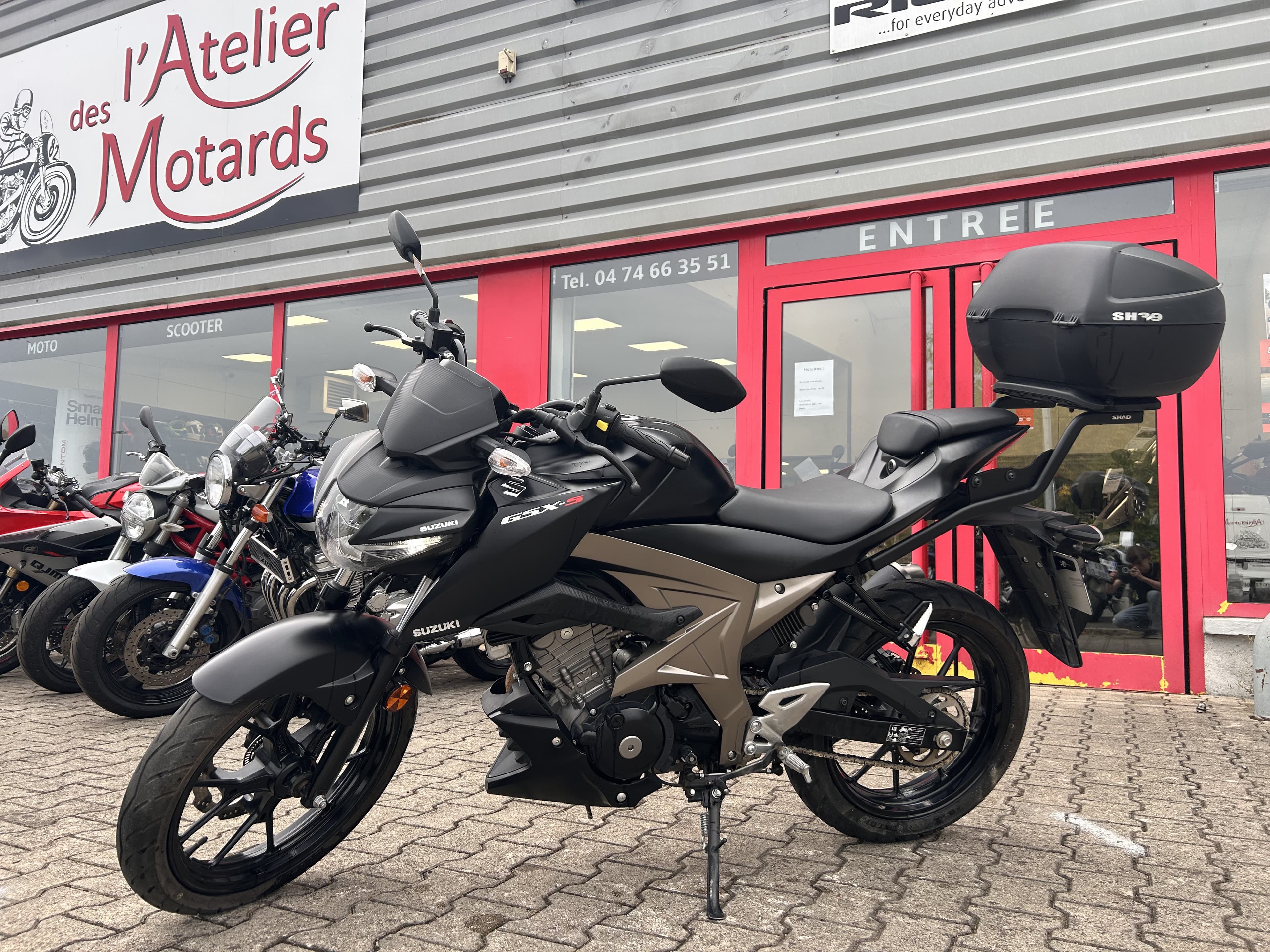 Suzuki SUZUKI GSX-S 125 – FAIBLE KILOMÉTRAGE – 2 182 KM 2018 d'occasion — L'Atelier des Motards, Belleville-en-Beaujolais