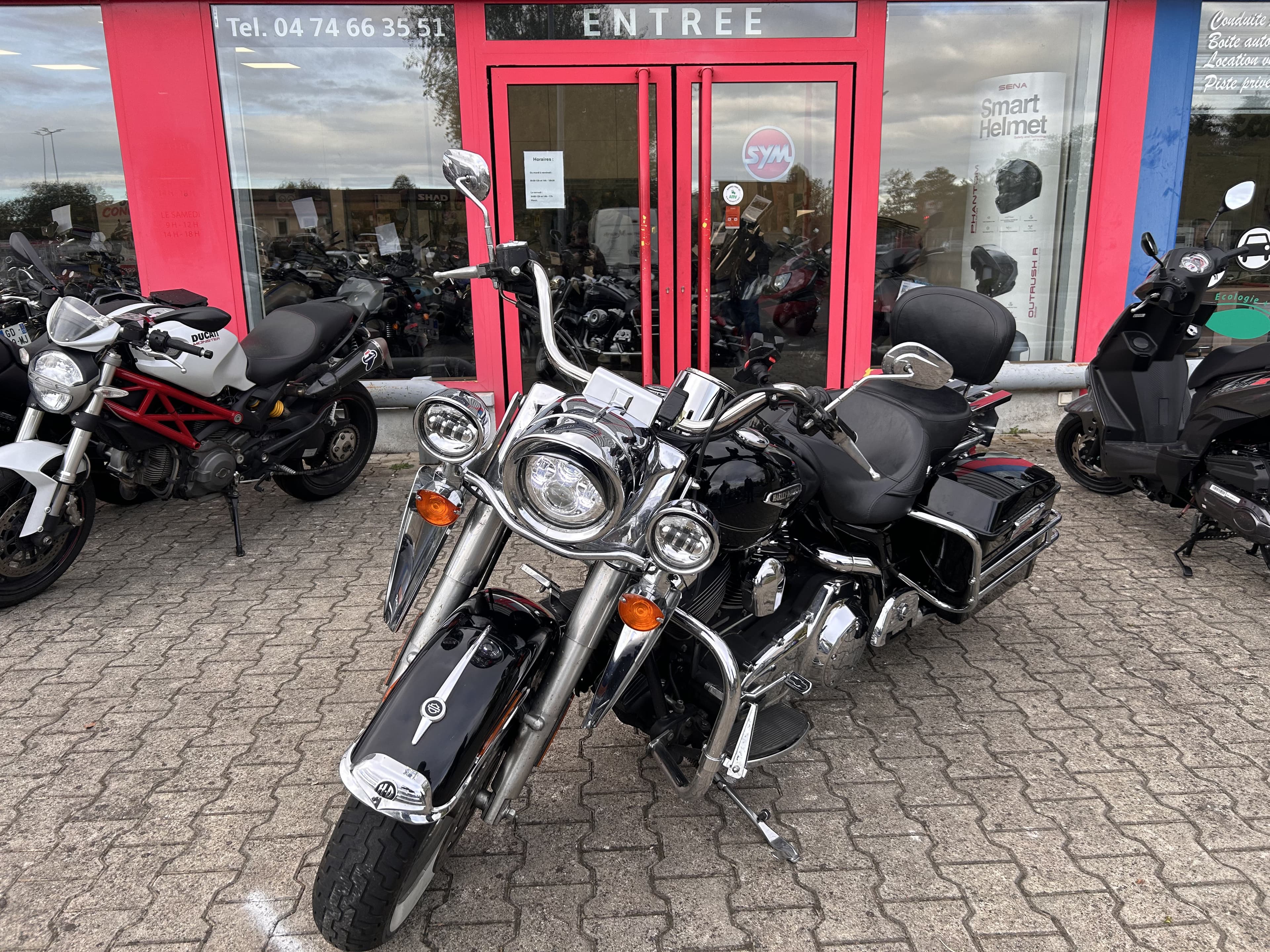 Harley-Davidson Harley-davidson road king – 2007 – gros v-twin, entretien harley-davidson & garantie 3 mois 2007 d'occasion — L'Atelier des Motards, Belleville-en-Beaujolais — vue 5
