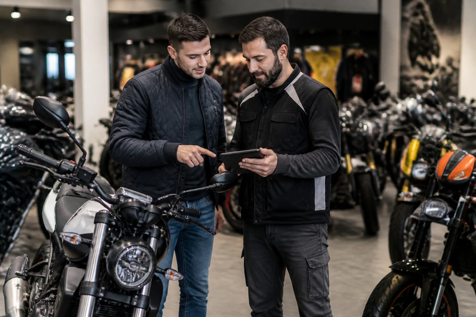 Illustration de Acheter une moto d'occasion en toute confiance au Beaujolais